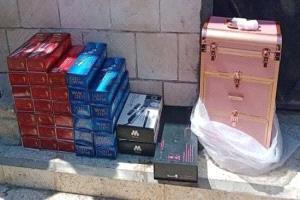 الإطاحة بعصابة سرقة مستودع أدوات التجميل