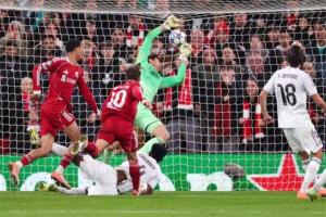 ماك أليستر رجل مباراة ليفربول وريال مدريد في دوري أبطال أوروبا