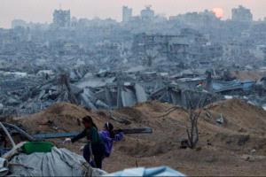 الجيش الإسرائيلي ينفذ غارات عنيفة على غزة