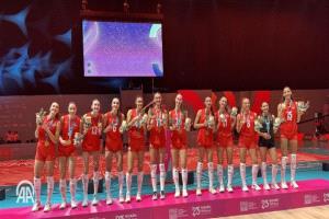 سيدات تركيا تتوجن بذهبية دورة التضامن الإسلامي