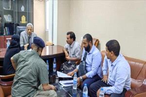 محافظ لحج يدعم مشاريع تنموية في تبن لتعزيز المياه والسكن المحلي

