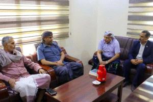 الكثيري يناقش تعزيز الزراعة والتنمية في وادي حضرموت