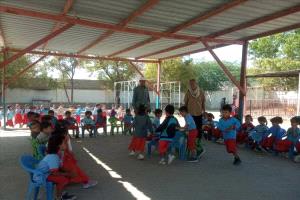 مدير تربية مودية يشيد بالجهود التعليمية في رياض الأطفال