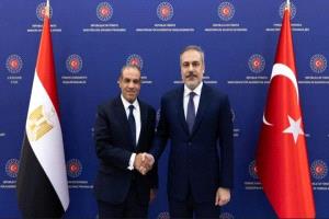 وزير الخارجية المصري يؤكد من تركيا على ضرورة إجراء انتخابات في ليبيا