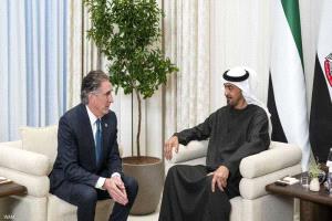 رئيس دولة الإمارات يستقبل رئيس المجلس الأميركي للطاقة