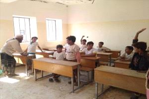 استمرار العملية التعليمية في الوضيع رغم التحديات