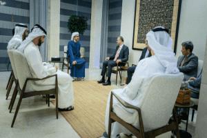 عبدالله بن زايد يبحث مع بولس التطورات في السودان