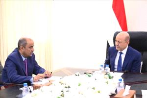 العاقل يصف أداء الحكومة بـ"المهزلة المستمرة" ويكشف عن صراع خفي بين العليمي وبن بريك