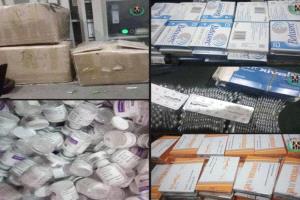 ضبط شحنة أدوية مهربة في طريقها إلى تعز غرب عدن