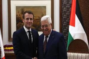 ماكرون يستقبل عباس بعد اعتراف فرنسا بفلسطين