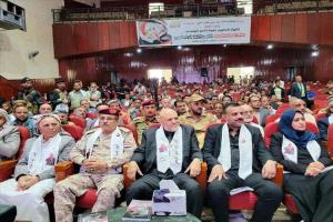 تعز تُحيي أربعينية الشهيدة إفتهان المشهري وتجسد قيم الشجاعة والوفاء