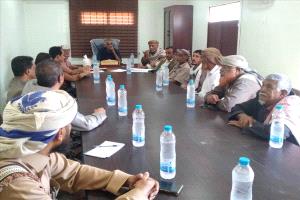 تنفيذي حبان يقر إجراءات خدمية وإدارية جديدة ويحذر من قطع الكهرباء للمخالفين