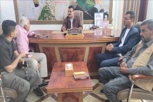 مدير مديرية المنصورة يشيد بجهود مكتب الصناعة في ضبط المخالفات التجارية بعدن
