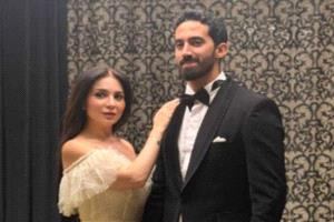 مي عز الدين وأحمد تيمور يتألقان في أول ظهور رسمي بعد الزواج