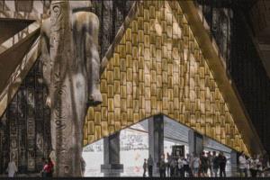 عاجل - فتاة تثير غضب المصريين بتصرف مسيء داخل المتحف الكبير