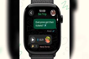 واتساب تطلق نسخة خاصة من تطبيقها لساعات "أبل"