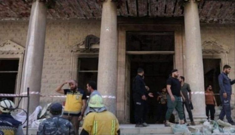 سقوط السرايا في دمشق: مصرع عاملين وإصابة 11 بانهيار سقف وزارة الداخلية