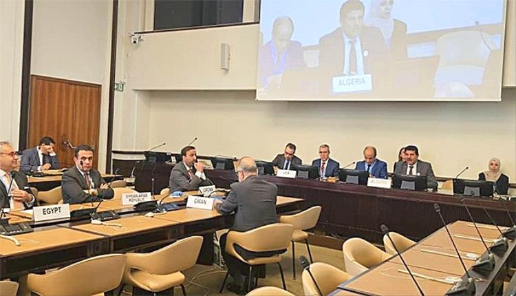 المجموعة العربية بجنيف تبحث الملف الحقوقي اليمني وتدعم جهود التحقيق الوطنية
