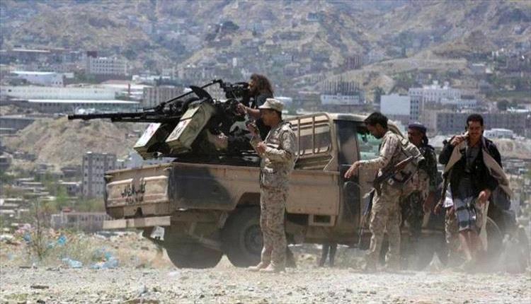 تعز: تصدي الجيش لهجوم حوثي عنيف شرق المدينة
