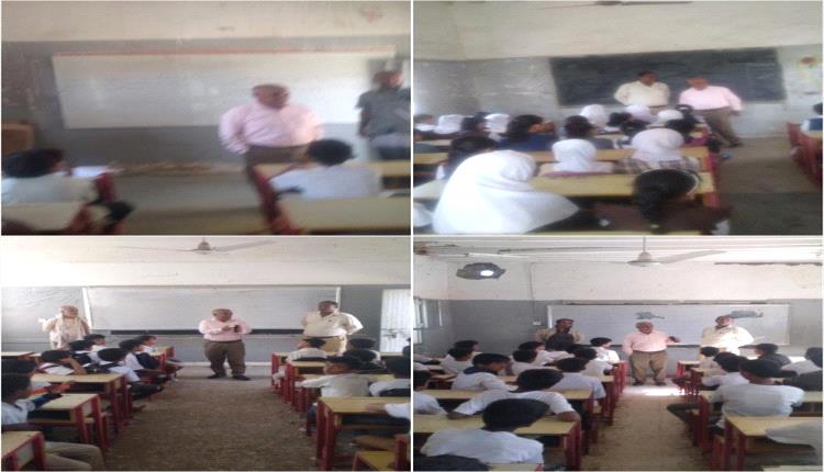 مدير تربية لودر يؤكد ضرورة صرف الرواتب العالقة وتحسين أوضاع المعلمين