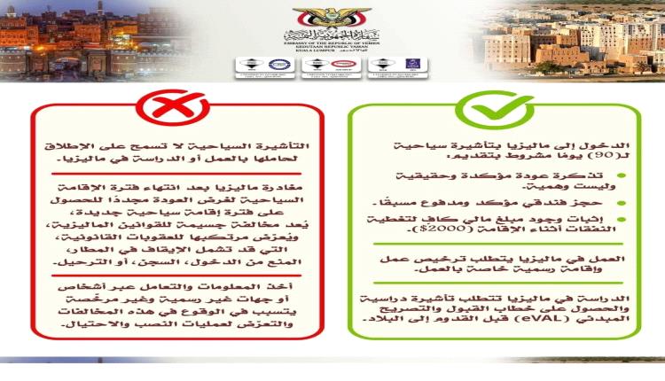 سفارة اليمن في ماليزيا تحذر من فخ “الوظائف الوهمية” وتكشف أساليب احتيالية تستهدف الشباب