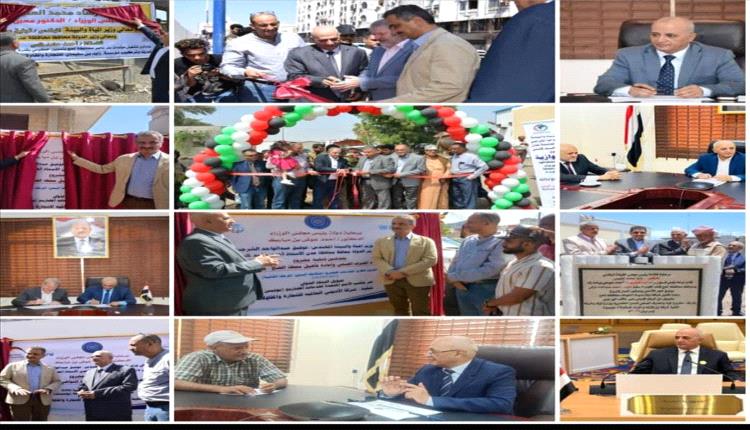 الشرجبي: تحلية مياه عدن ومشروع مياه تعز على رأس أولويات وزارة المياه والبيئة
