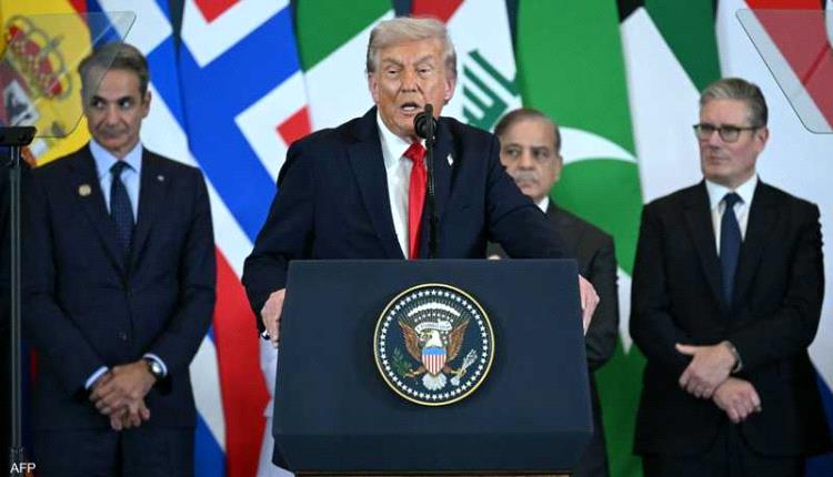 ترامب من شرم الشيخ: لدينا سلام في الشرق الأوسط