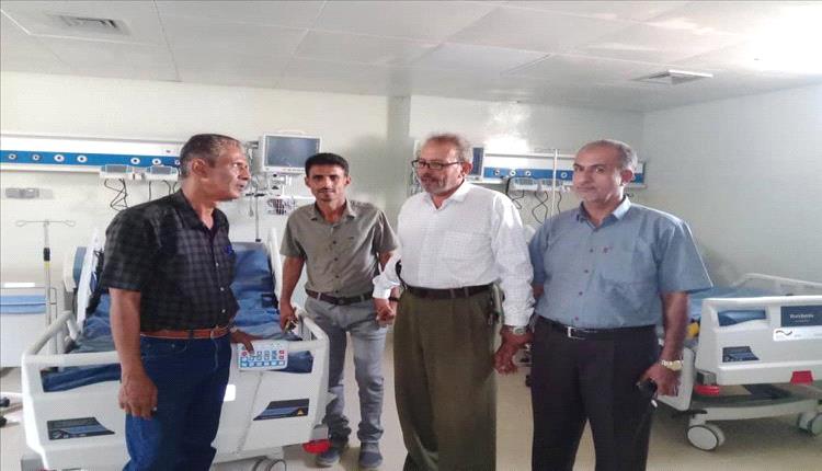 أبين تكلف إعداد دراسة لتحويل مركز العزل بخنفر إلى عناية مركزة
