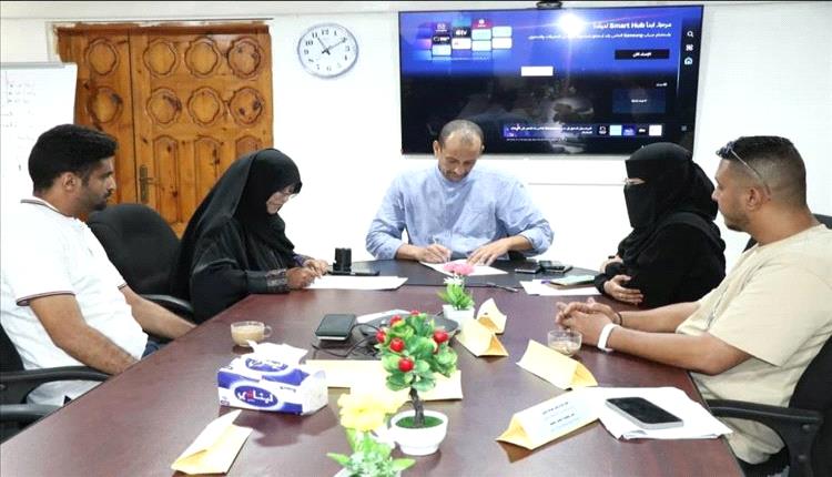 مياه عدن توقع مذكرة تفاهم لتعزيز تدريب الشباب
