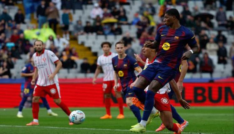 برشلونة ينتصر بصعوبة على جيرونا في اللحظات الأخيرة