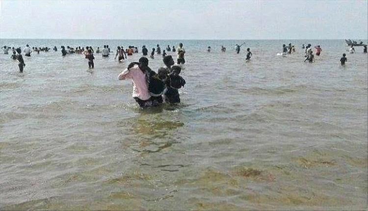 وصول 348 مهاجرًا أفريقيًا إلى سواحل شبوة في موجة غير شرعية