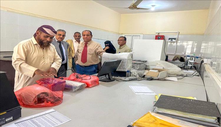 وزارة الزراعة تتفقد مكتب أبين ومحطة أبحاث الكود لتطوير قطاع الزراعة والري
