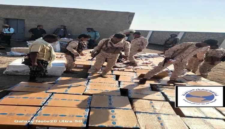 الحملة الأمنية بالصبيحة تحبط تهريب أكثر من مليون حبة مخدرة في عملية نوعية