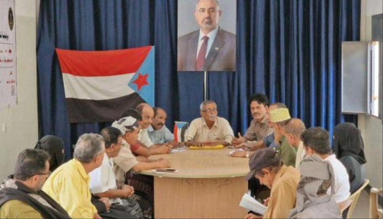 انتقالي دار سعد يؤكد على تعزيز العمل التنظيمي والخدمي