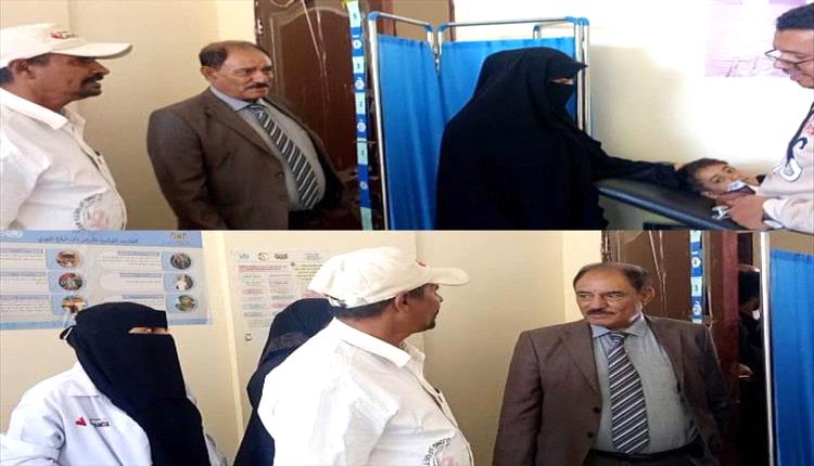 محافظ الضالع يتفقد المستشفى الريفي في جحاف لتعزيز الخدمات الصحية للمواطنين