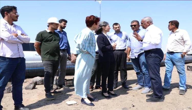 تعزيز إمدادات المياه بعدن: مشاريع نوعية بدعم فرنسي