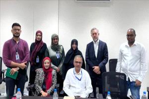 بعثة الاتحاد الأوروبي تبحث مع “CPCO” توسيع دعم حقوق الإنسان وتوطين العمل الإنساني في عدن