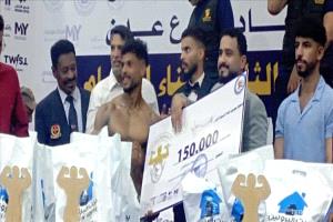 عدن تحتفل ببطولة بناء الأجسام الثانية وسط جماهير غفيرة