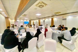 اختتام دورة تدريبية لتعزيز المساءلة المجتمعية بهيئة السلم المجتمعي