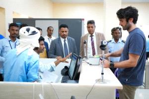 وكيل سقطرى لشؤون السياحة يتفقد مطار الأرخبيل ويبحث تطوير الخدمات للزوار
