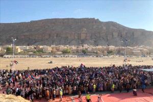 شبام تحتفل بالذكرى الـ62 لثورة 14 أكتوبر في فعالية جماهيرية ضخمة