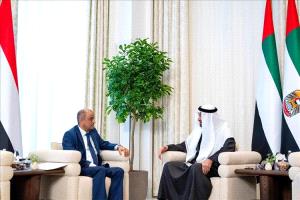 رئيس الوزراء اليمني يلتقي محمد بن زايد في أبوظبي لتعزيز الشراكة الاستراتيجية