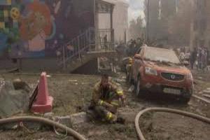 قصف روسي لمستشفى أطفال في خيرسون جرحى بينهم صغار