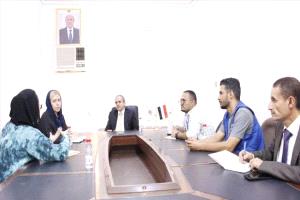 الوصابي ومنظمة الهجرة الدولية تتعاونان لتطوير المعاهد المهنية بعدن ولحج وتعز