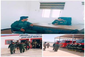 شرطة شبوة تتفقد الدفاع المدني وتعزز الجاهزية لمواجهة الطوارئ
