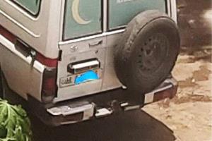 حزام طوق عدن يُحبط تهريب سيارة إسعاف مسروقة ويمنع وصولها إلى تعز