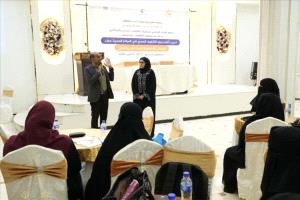 اختتام دورة تدريبية لزوايا التثقيف الصحي لتعزيز صحة الأم والطفل بعدن