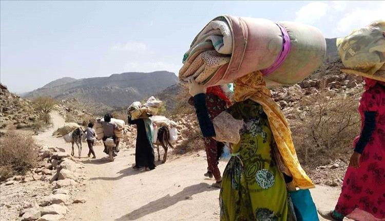 نزوح 64 أسرة خلال أسبوع بسبب الطقس والمناخ المتقلب في اليمن