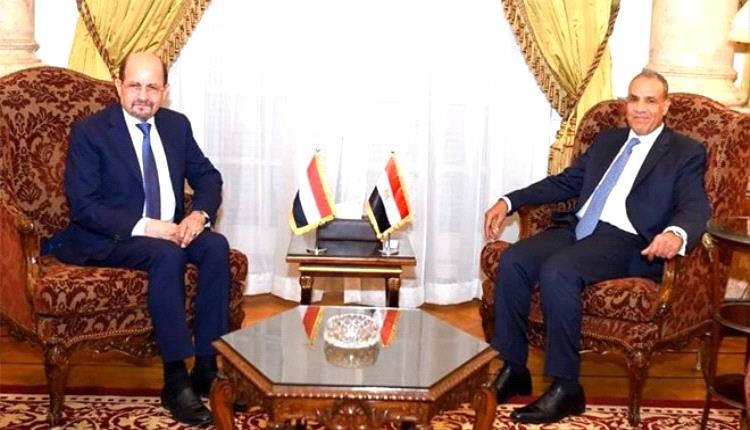 الزنداني وبدر عبد العاطي يبحثان تعزيز التعاون اليمني المصري والتحضيرات للجنة المشتركة