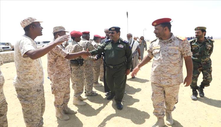 قائد حماية حضرموت حضرموت أمانة في أعناقكم توجيهات برفع الجاهزية والانضباط العسكري
